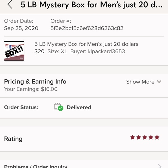 5 LB Mystery Box for Men’s just 50 dollars - Picture 8 of 16